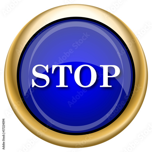 Illustration: Stop icon Stop icon