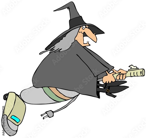 Illustration: Modern witch Modern witch