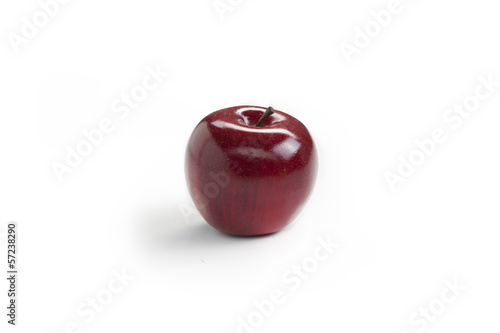 Photo: Red Shiny Apple Red Shiny Apple