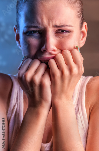 Photo: Crying girl Crying girl