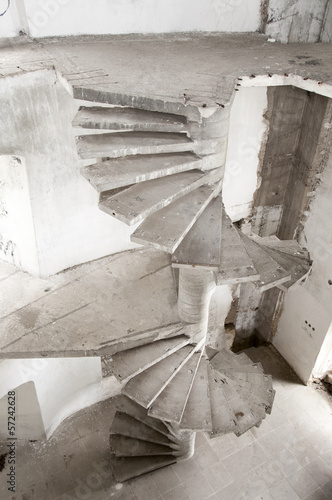 Photo: Old concrete stairway Old concrete stairway