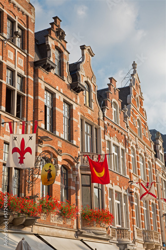 Photo: Leuven - Palaces of Oude markt Leuven - Palaces of Oude markt