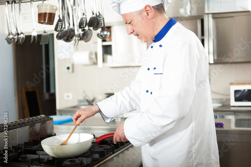 Photo: Chef at work Chef at work