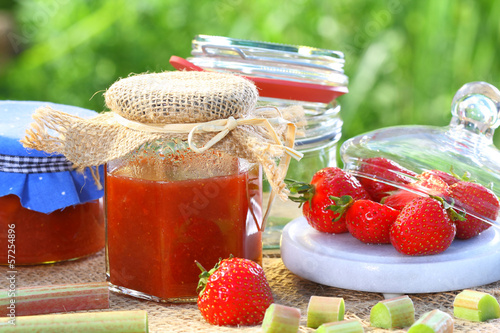 Photo: Erdbeer Rhabarber Marmelade Erdbeer Rhabarber Marmelade