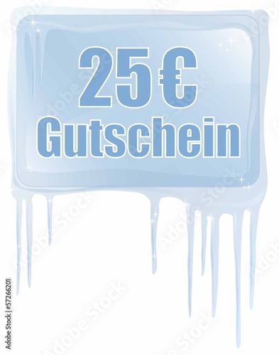 Vector: 25 € Gutschein 25 € Gutschein