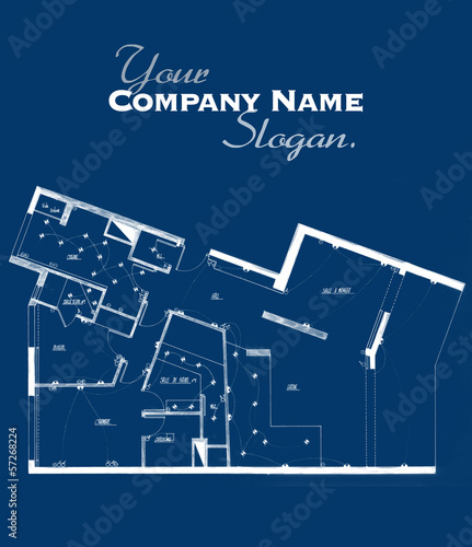 Illustration: House plan House plan