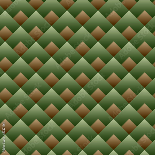 Vector: Vector - Seamless Square Pattern Green Set Vector - Seamless Square Pattern Green Set