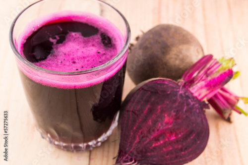 Photo: Closeup of Fresh Red Beet Juice Closeup of Fresh Red Beet Juice