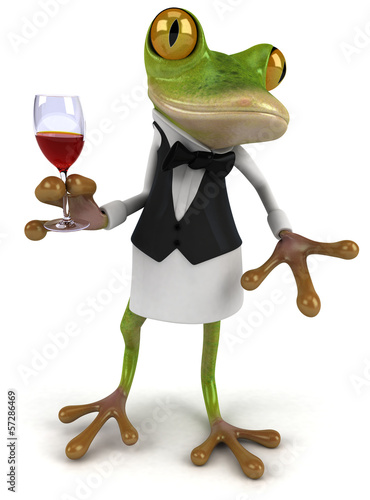 Illustration: French frog French frog