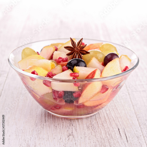 Photo: autumn fruit salad autumn fruit salad
