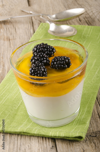 Photo: yogurt with wild flower honey yogurt with wild flower honey