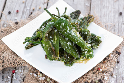Photo: Portion of Pimientos Portion of Pimientos