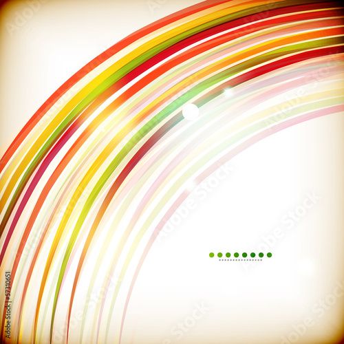 Vector: Colorful swirl lines abstract background Colorful swirl lines abstract background