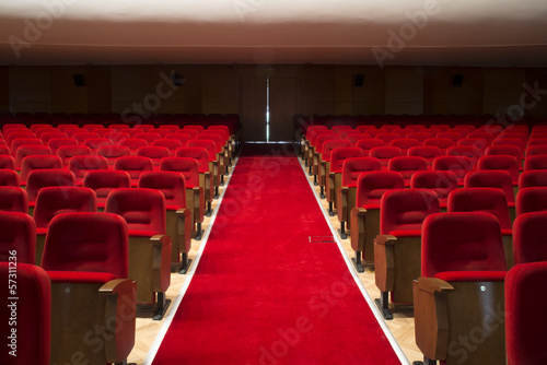 Photo: Seats in a theater and opera Seats in a theater and opera