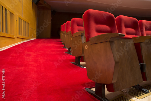 Photo: Seats in a theater and opera Seats in a theater and opera