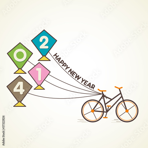 Vector: creative happy new year 2014 background vector creative happy new year 2014 background vector