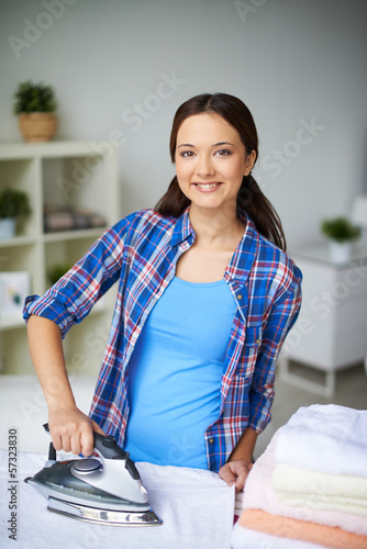 Photo: Happy housewife Happy housewife