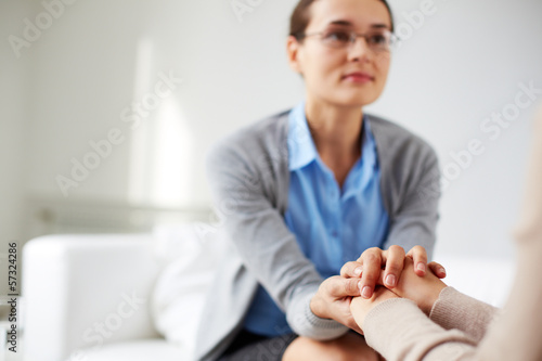 Photo: Reassuring gesture Reassuring gesture