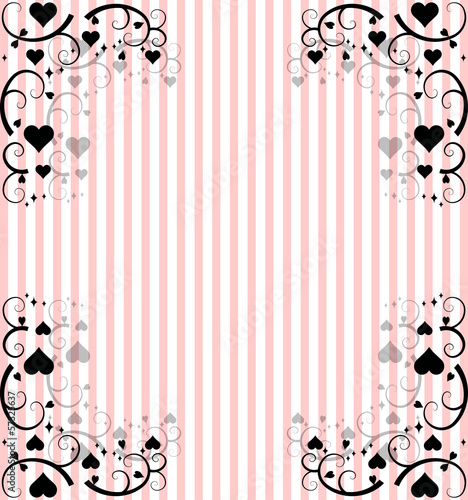 Vector: heart background heart background