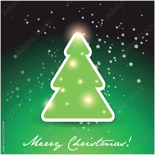 Vector: Merry Christmas lettering Merry Christmas lettering