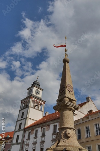 Photo: Old Town Hall in Trebon, Czech republic Old Town Hall in Trebon, Czech republic