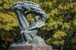 Frederic Chopin monument in Lazienki Park, Warszawa Frederic Chopin monument in Lazienki Park, Warszawa