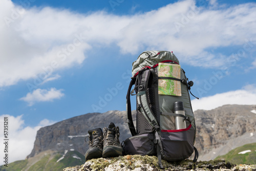 Photo: tourist equipment tourist equipment