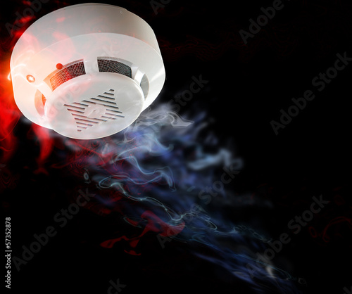 Photo: Fire alarm will be triggered. Fire alarm will be triggered.