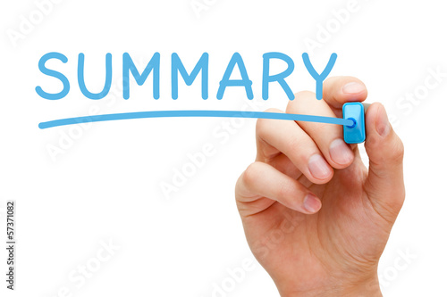 Photo: Summary Concept Summary Concept