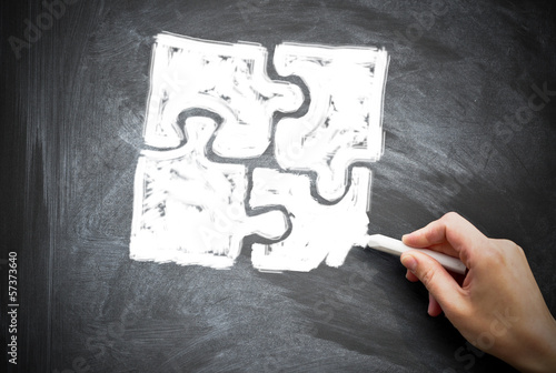 Photo: Teamwork-Puzzle Teamwork-Puzzle