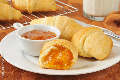 Photo: Fresh croissant Fresh croissant