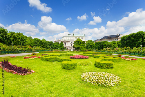 Photo: Volksgarten park in Vienna Volksgarten park in Vienna
