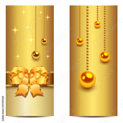 Vector: Christmas banners Christmas banners
