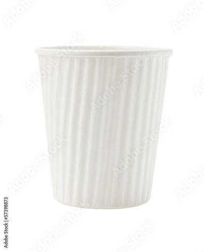 Photo: White Paper Cup White Paper Cup