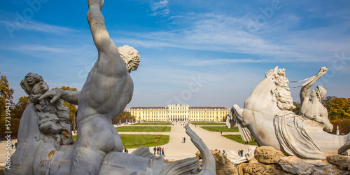 Photo: Schloss Schönbrunn, Wien, Österreich Schloss Schönbrunn, Wien, Österreich