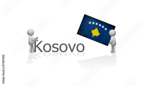Illustration: 3D - Europe - Kosovo 3D - Europe - Kosovo