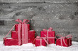 Christmas Shopping - Rote Geschenke zu Weihnachten als Gutschein Christmas Shopping - Rote Geschenke zu Weihnachten als Gutschein