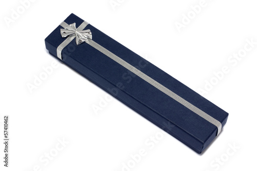 Photo: Blue gift packaging Blue gift packaging