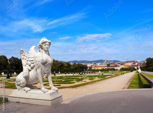 Photo: Sphinx for Belvedere garden, Vienna Sphinx for Belvedere garden, Vienna