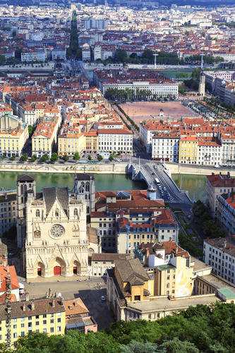 Photo: Vertical view of Lyon Vertical view of Lyon