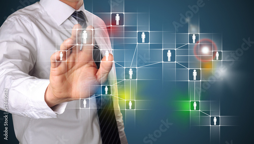 Photo: connecting people connecting people
