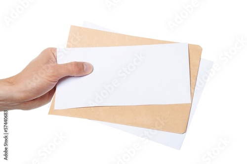 Photo: blank envelope blank envelope