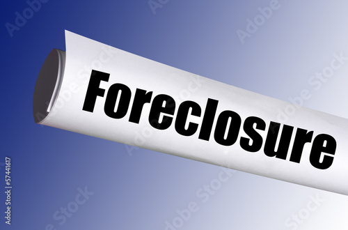 Illustration: foreclosure legal notice foreclosure legal notice
