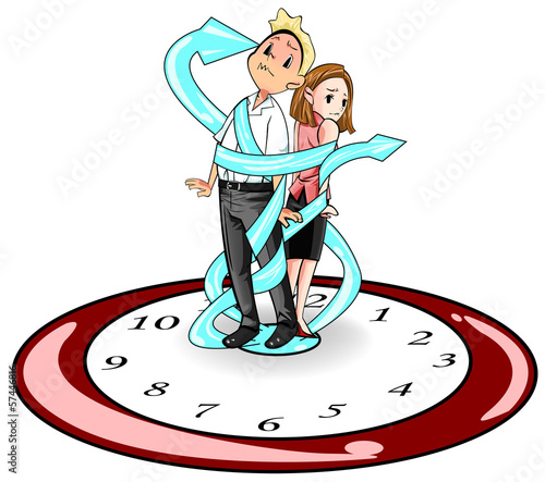 Vector: Humans are imprisoned by time (vector) 2 Humans are imprisoned by time (vector) 2