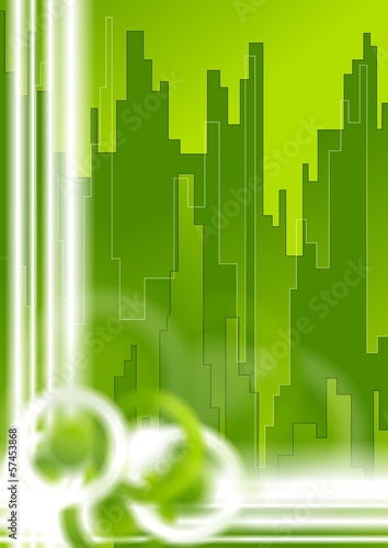 Vector: Bright abstract tech motion design Bright abstract tech motion design
