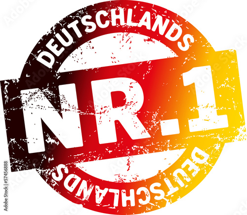 Vector: stempel deutschlands nummer 1 stempel deutschlands nummer 1