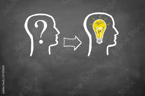 Photo: Problem / Idee / Lösung Konzept Problem / Idee / Lösung Konzept