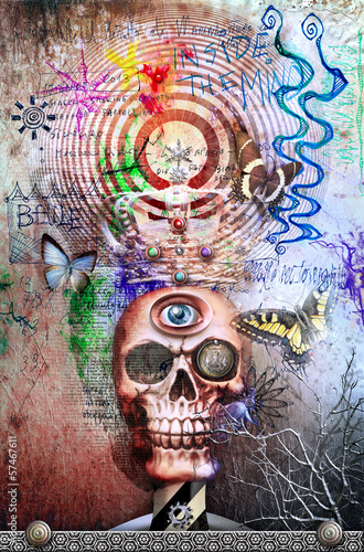 Illustration: Macabre series. Macabre series.