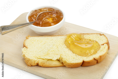 Photo: Brioche mit Birnengelee Brioche mit Birnengelee