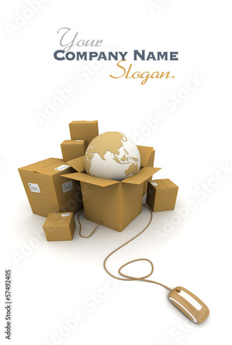 Illustration: World shipment World shipment